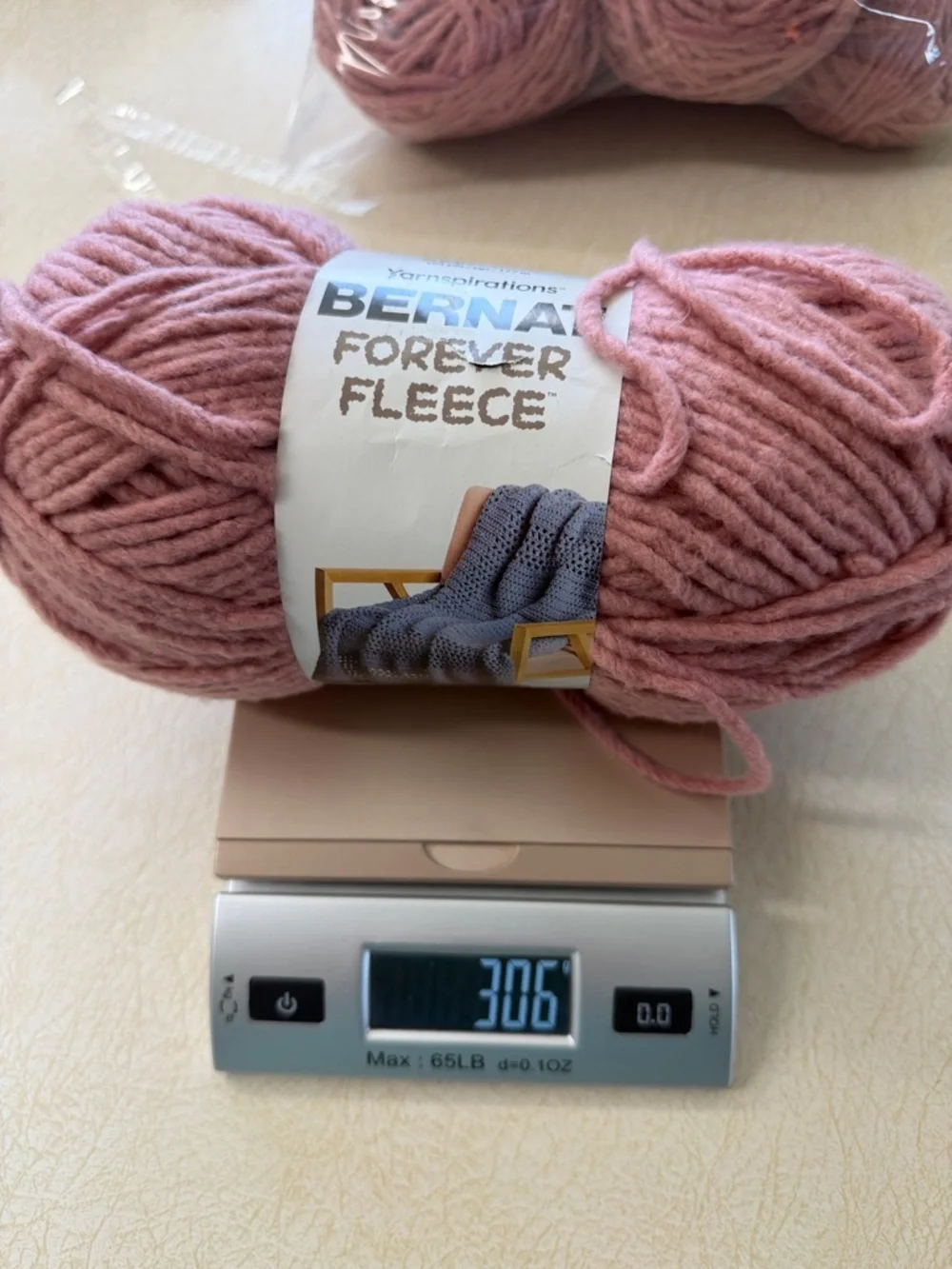 Bernat Forever Fleece Rose Hip